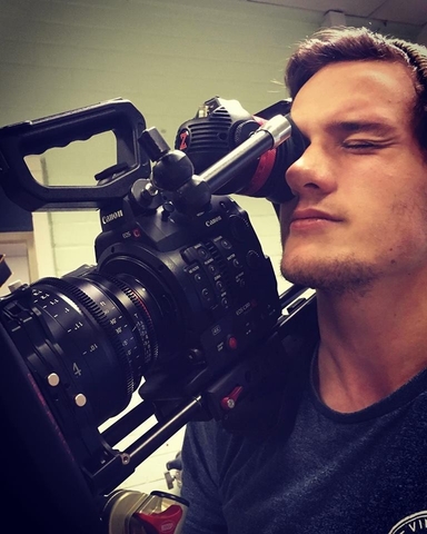 Christiaan with camera